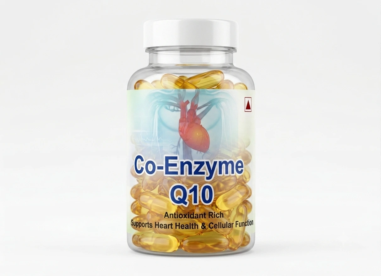 Co-Enzyme Q10 supplement package